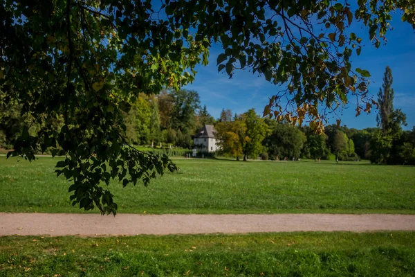 Letni Dzień Mieście Weimar — Zdjęcie stockowe