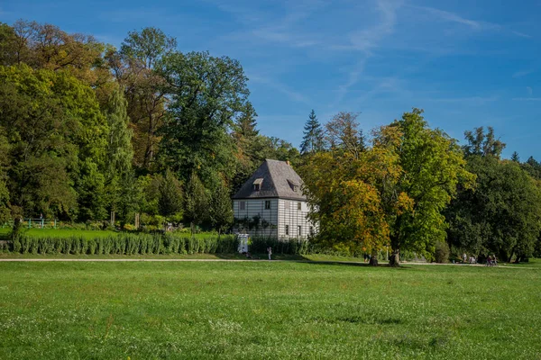 Letni Dzień Mieście Weimar — Zdjęcie stockowe