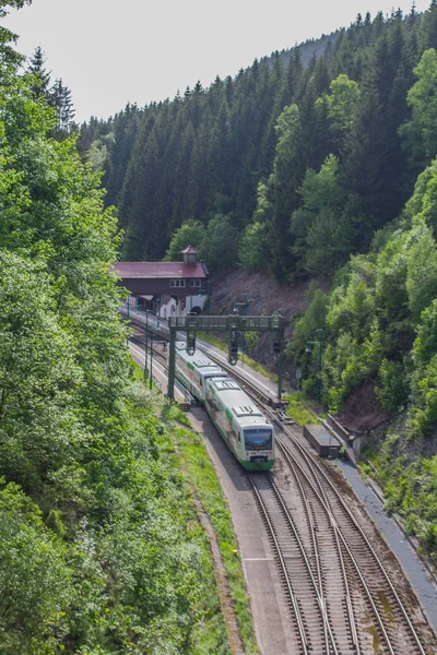 Keresztül Türingiai Erdő — Stock Fotó