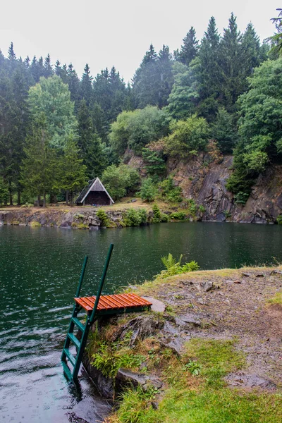 Keresztül Türingiai Erdő — Stock Fotó