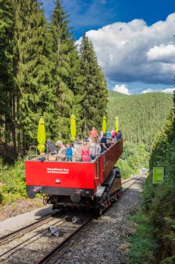 oberweisbacher dağın demiryolu Thuringian Forest