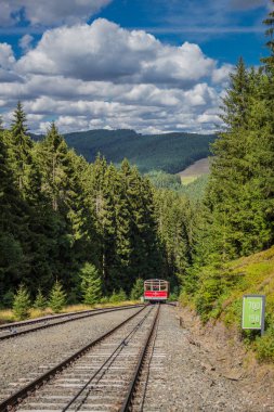 oberweisbacher dağın demiryolu Thuringian Forest