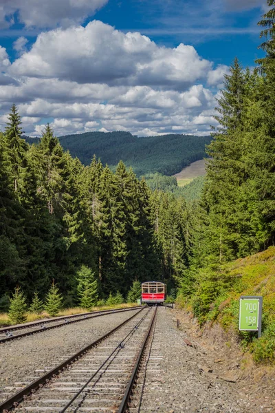 Oberweisbacher Гірські Залізниці Тюрінгії Лісового — стокове фото