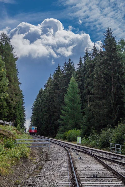 Oberweisbacher Bergbahn Thüringer Wald — Stockfoto