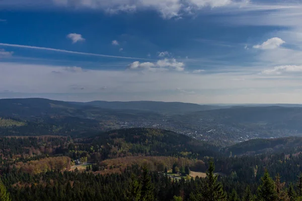 Way Thringer Forest Summer Autumn Day — Stock Photo, Image