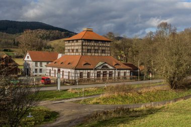 yolda güzel Thuringian Forest 