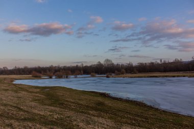 güzel thringer havzasında yolda