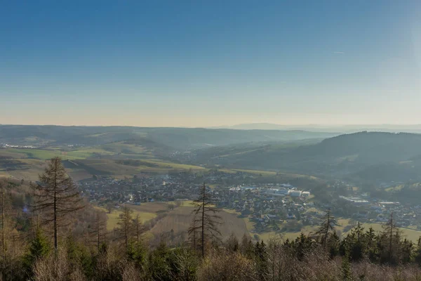 Early Spring Day Rennsteig — Stock Photo, Image