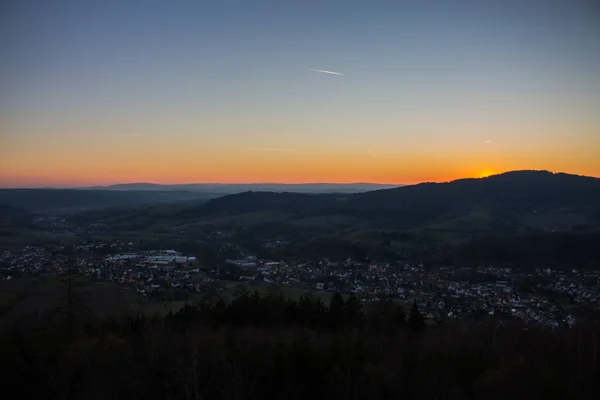 Ein Frühlingshafter Tag Rennsteig — Stockfoto