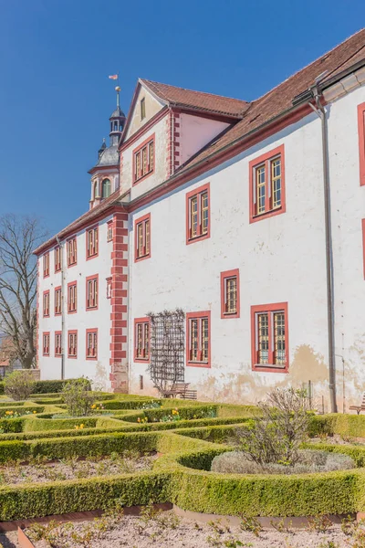 Eerste Zonnestralen Prachtige Oude Binnenstad Van Schmalkalden — Stockfoto