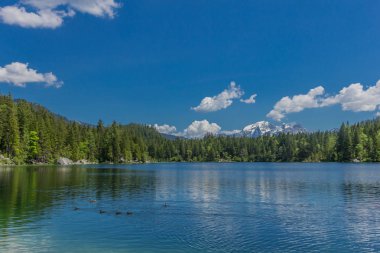 Berchtesgaden Alp eteklerinde güzel keşif turu. - Hintersee.