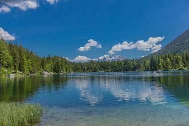 Berchtesgaden Alp eteklerinde güzel keşif turu. - Hintersee.