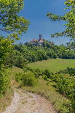 Thüringen Saale vadisi boyunca güzel keşif turu. - Leuchtenburg/Saale.