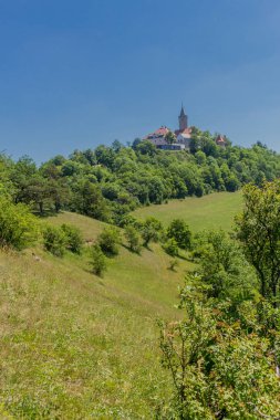 Thüringen Saale vadisi boyunca güzel keşif turu. - Leuchtenburg/Saale.