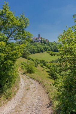 Thüringen Saale vadisi boyunca güzel keşif turu. - Leuchtenburg/Saale.
