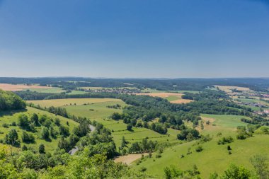 Thüringen Saale vadisi boyunca güzel keşif turu. - Leuchtenburg/Saale.