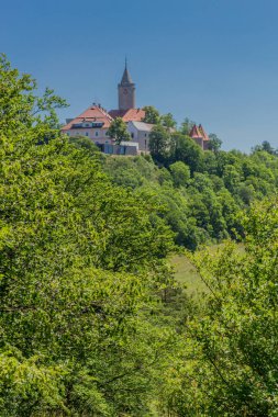 Thüringen Saale vadisi boyunca güzel keşif turu. - Leuchtenburg/Saale.