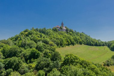 Thüringen Saale vadisi boyunca güzel keşif turu. - Leuchtenburg/Saale.