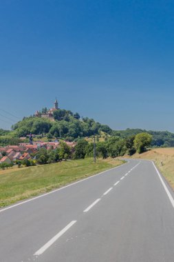 Thüringen Saale vadisi boyunca güzel keşif turu. - Leuchtenburg/Saale.