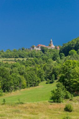 Thüringen Saale vadisi boyunca güzel keşif turu. - Leuchtenburg/Saale.