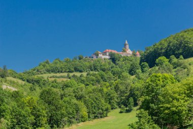 Thüringen Saale vadisi boyunca güzel keşif turu. - Leuchtenburg/Saale.