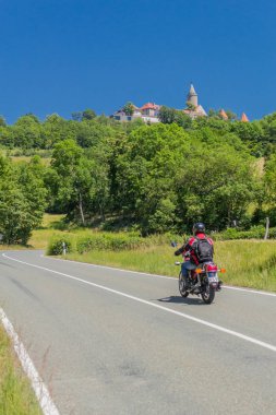 Thüringen Saale vadisi boyunca güzel keşif turu. - Leuchtenburg/Saale.
