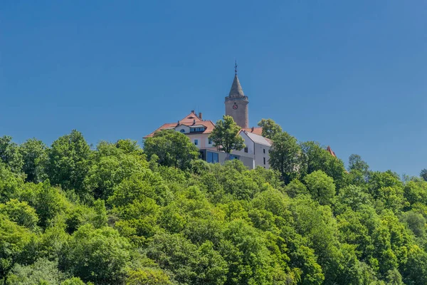 Belo Passeio Exploração Longo Vale Saale Turíngia Leuchtenburg Saale — Fotografia de Stock