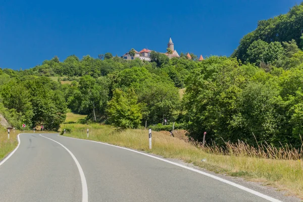 Beautiful Exploration Tour Thuringian Saale Valley Leuchtenburg Saale — Stock Photo, Image