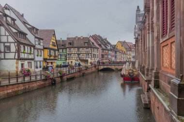 Fransa'da pitoresk Alsace Lorraine ile Harika keşif turu. - Alsace-Lorraine / Fransa.