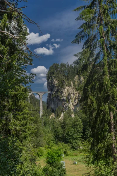 İsviçre dağlarında güzel keşif turu. - Landwasser Viyadüğü/İsviçre