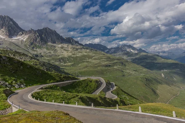 İsviçre dağlarında harika bir keşif turu. - Furka Pass/İsviçre