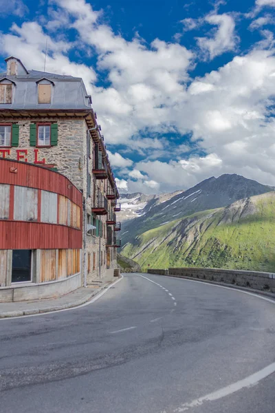 Wonderful Exploration Tour Mountains Switzerland Furka Pass Switzerland — Stock Photo, Image