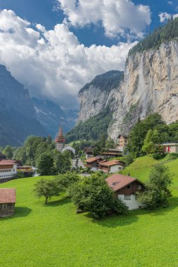 İsviçre'de dağlarda güzel keşif turu. - Lauterbrunnen/İsviçre