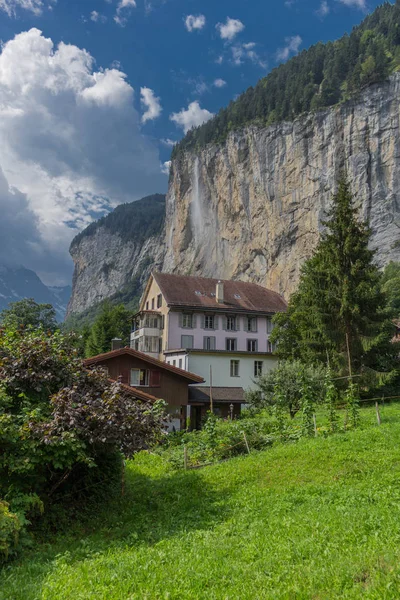 Sviçre Dağlarda Güzel Keşif Turu Lauterbrunnen Sviçre — Stok fotoğraf