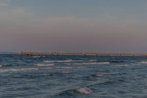 Holiday Feeling Sandy Beach Usedom Baltic Seaside Resort Heringsdorf Germany — Stock Photo, Image