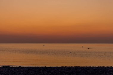 Rgen Binz plajında nefes kesen gündoğumu - Binz/Rgen/Almanya