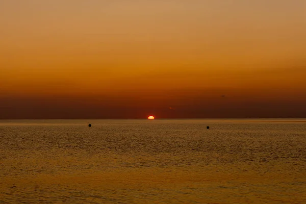 Zapierające Dech Piersiach Wschód Słońca Plaży Binz Rgen Binz Rgen — Zdjęcie stockowe