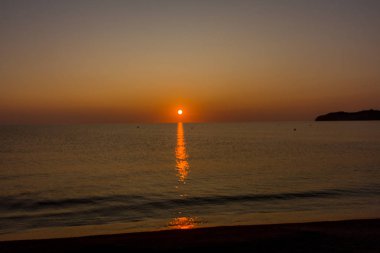 Rgen Binz plajında nefes kesen gündoğumu - Binz/Rgen/Almanya