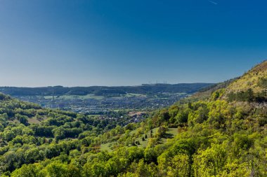 Doğal Saale Vadisi'nde yaz sonu - Jena/Germany