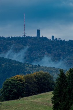 Güzel Thüringen Ormanı'nda Sonbahar Günü - Thüringen Ormanı / Almanya