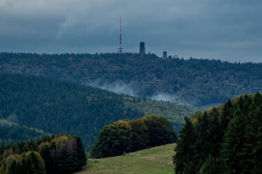 Güzel Thüringen Ormanı'nda Sonbahar Günü - Thüringen Ormanı / Almanya