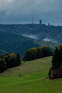 Güzel Thüringen Ormanı'nda Sonbahar Günü - Thüringen Ormanı / Almanya