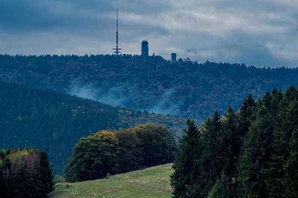 Herbsttag Schönen Thüringer Wald Thüringer Wald Deutschland — Stockfoto