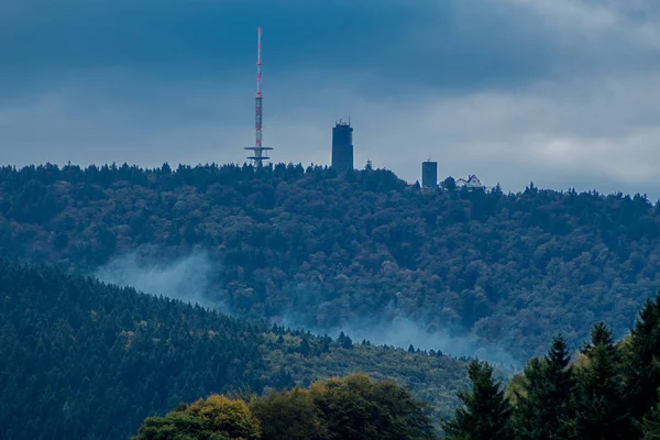 Herbsttag Schönen Thüringer Wald Thüringer Wald Deutschland — Stockfoto