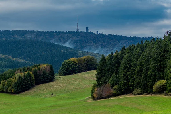 Herbsttag Schönen Thüringer Wald Thüringer Wald Deutschland — Stockfoto