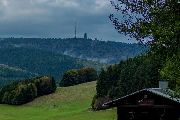 Herfst Dag Het Prachtige Thüringer Woud Thüringer Woud Duitsland — Stockfoto