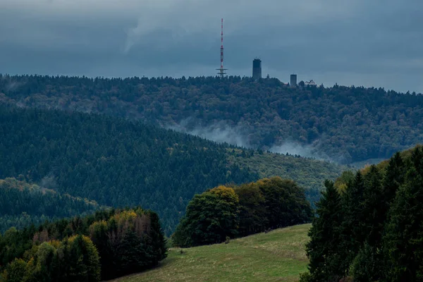 Herbsttag Schönen Thüringer Wald Thüringer Wald Deutschland — Stockfoto