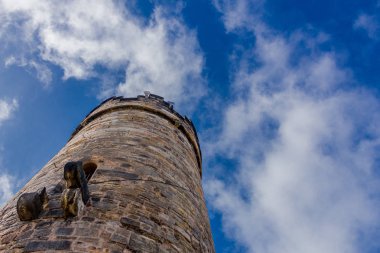 Thüringen Havzası 'nda Üç Eşitlik etrafında yürüyüş - Drei Gleichen / Almanya