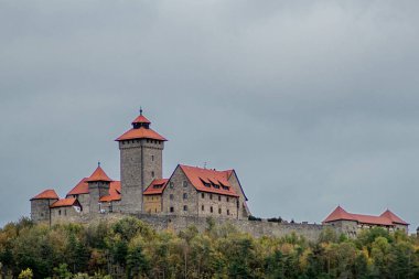 Thüringen Havzası 'nda Üç Eşitlik etrafında yürüyüş - Drei Gleichen / Almanya