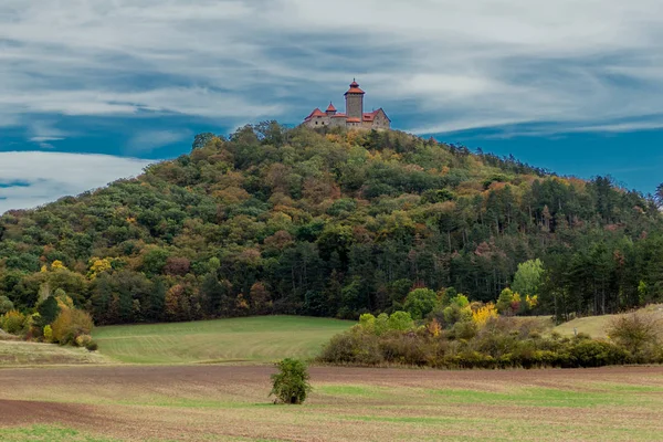 Passeggiata Intorno Tre Uguali Nel Bacino Autunnale Della Turingia Drei — Foto Stock